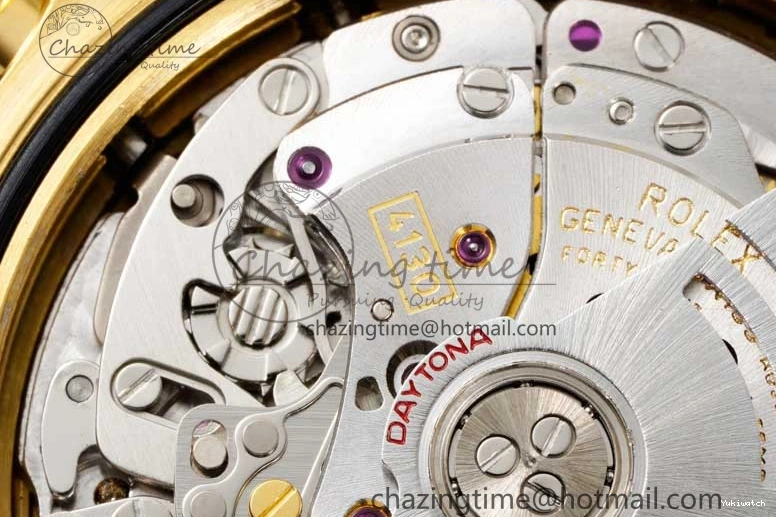 Dial 1:1 Strap Oysterflex Daytona Edition QF 116518 Rubber Best SA4130 on Meteorite 0706